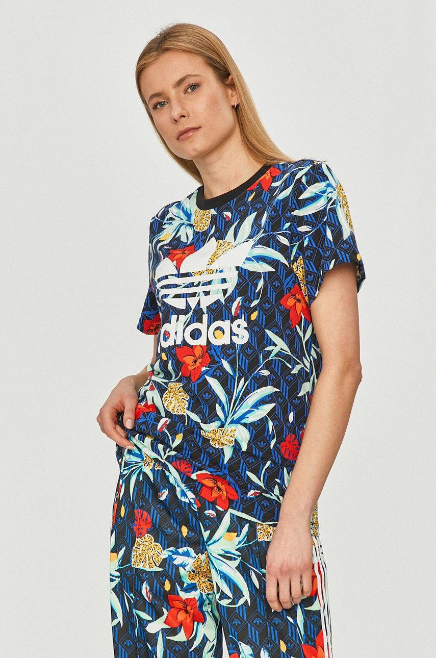 adidas Originals Tričko dámsky ružová farba - Pepit.sk