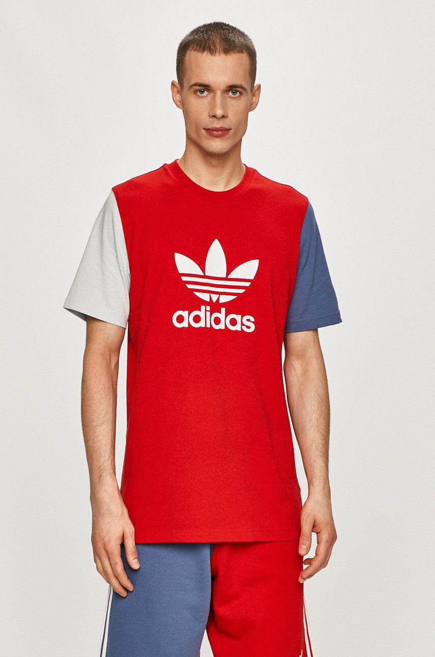 adidas Originals Tričko dámsky hnedá farba - Pepit.sk