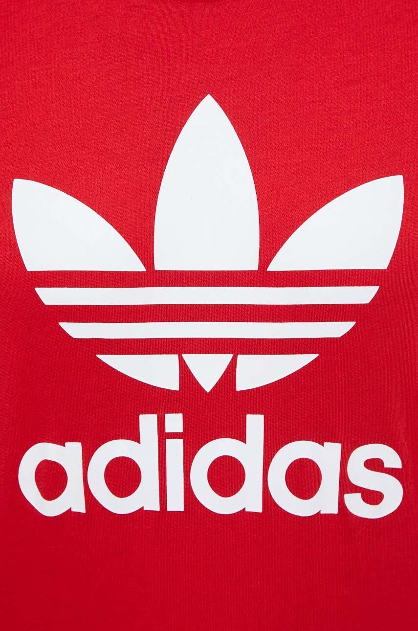 adidas Originals Tričko dámsky červená farba - Pepit.sk