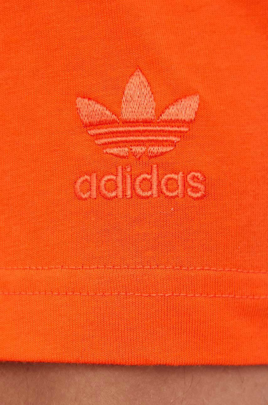 adidas Originals Tričko pánske oranžová farba s potlačou - Pepit.sk