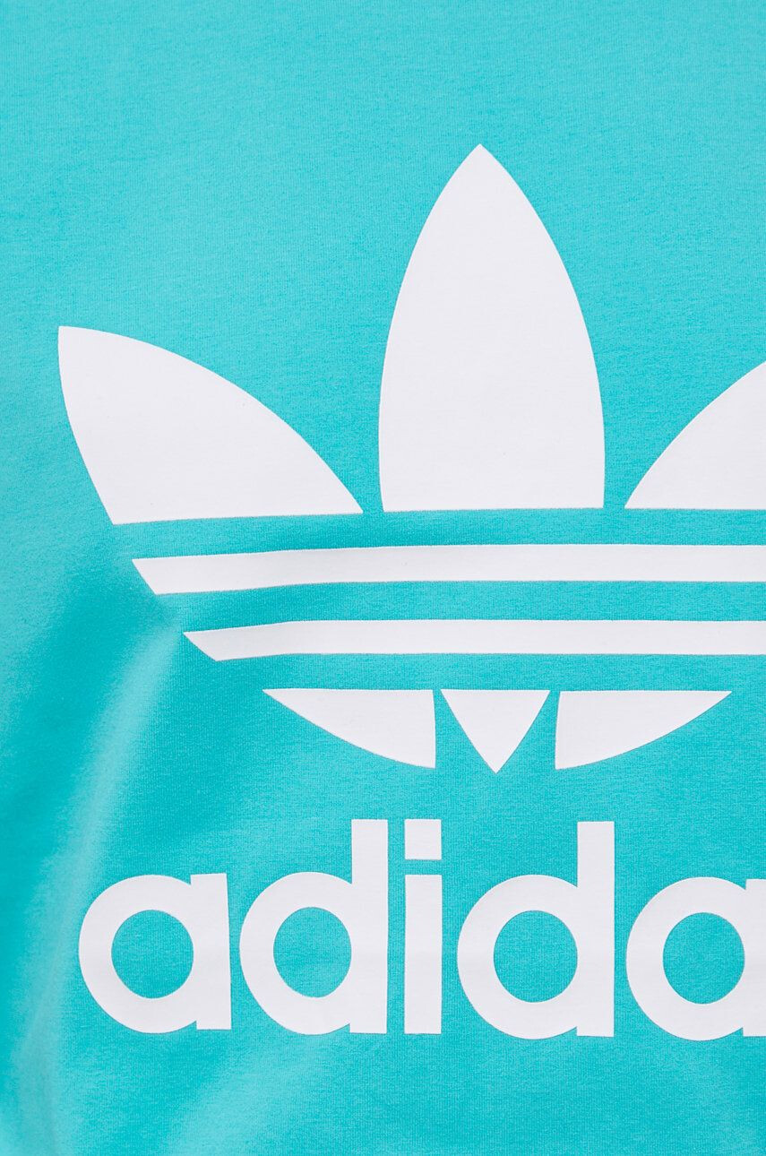 adidas Originals Tričko Adicolor HE6869 dámske tyrkysová farba - Pepit.sk