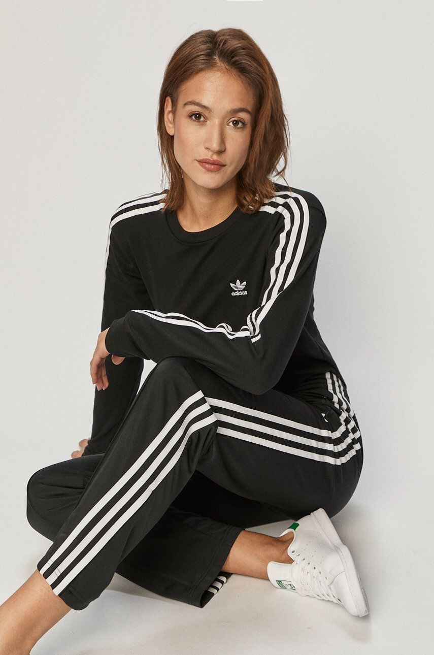 adidas Originals Tričko s dlhým rukávom GN2911-BLACK - Pepit.sk