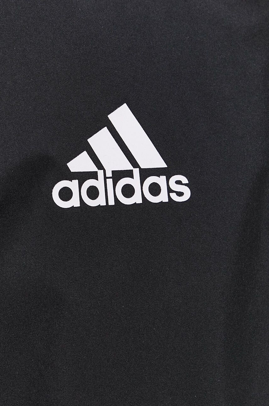 adidas Performance Bunda dámska čierna farba prechodná - Pepit.sk