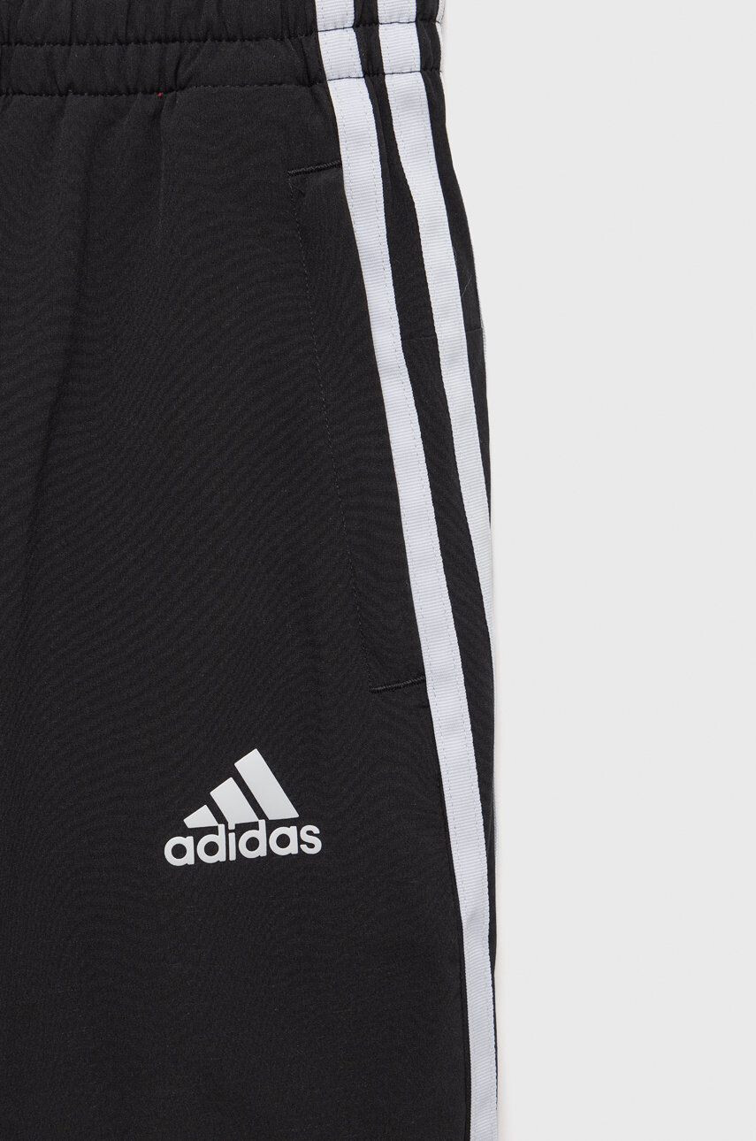 adidas Performance Detské tepláky čierna farba s nášivkou - Pepit.sk