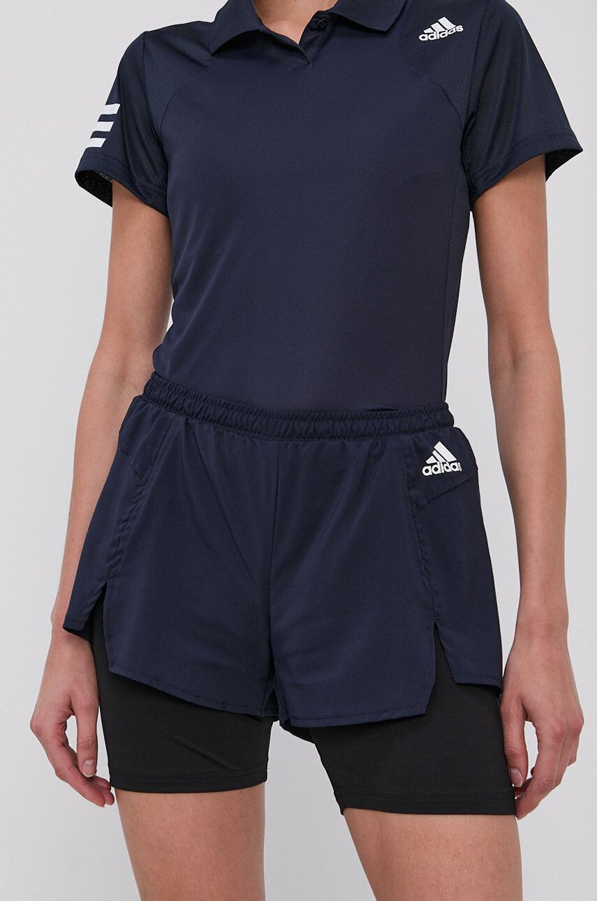 adidas Performance Tréningové šortky HG8504 dámske jednofarebné vysoký pás - Pepit.sk