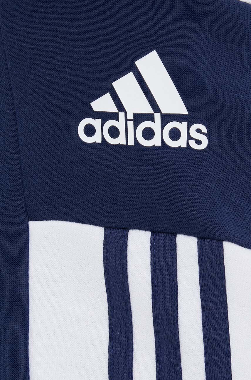 adidas Performance Tepláková mikina Squadra 21 tmavomodrá farba s kapucňou s nášivkou - Pepit.sk