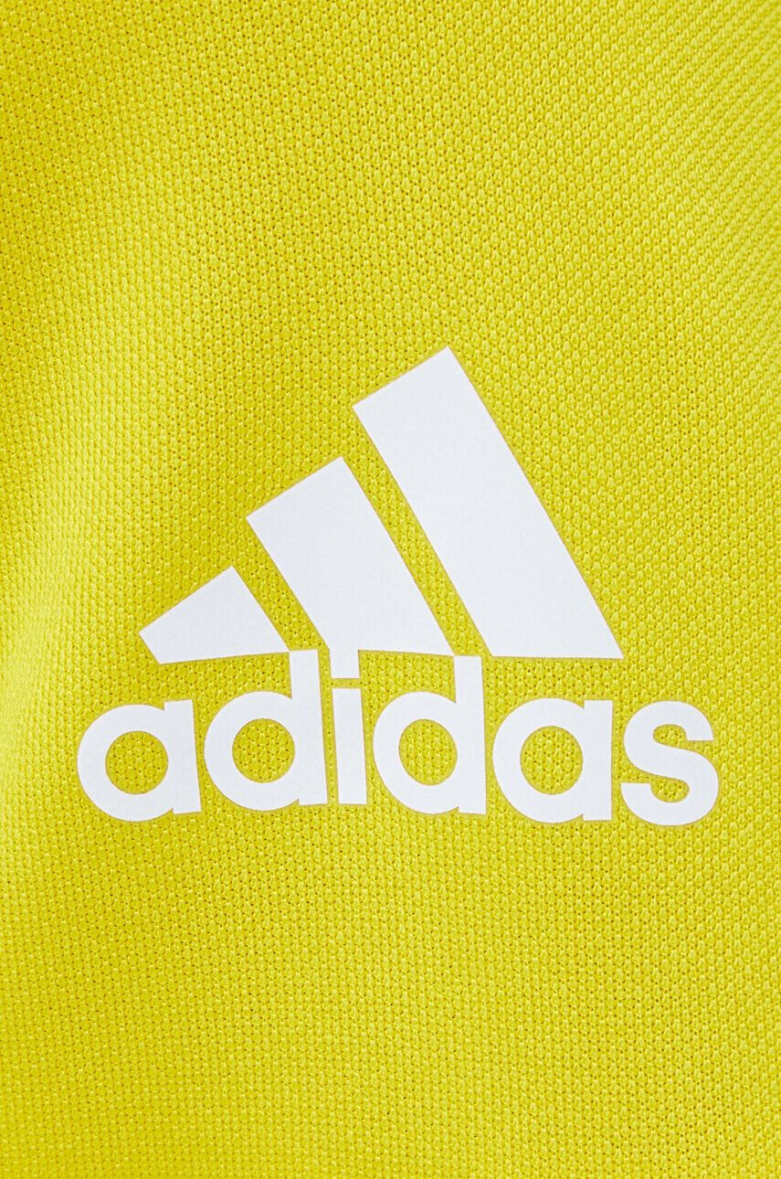 adidas Performance Tepláková mikina Squadra 21 žltá farba s kapucňou s nášivkou - Pepit.sk