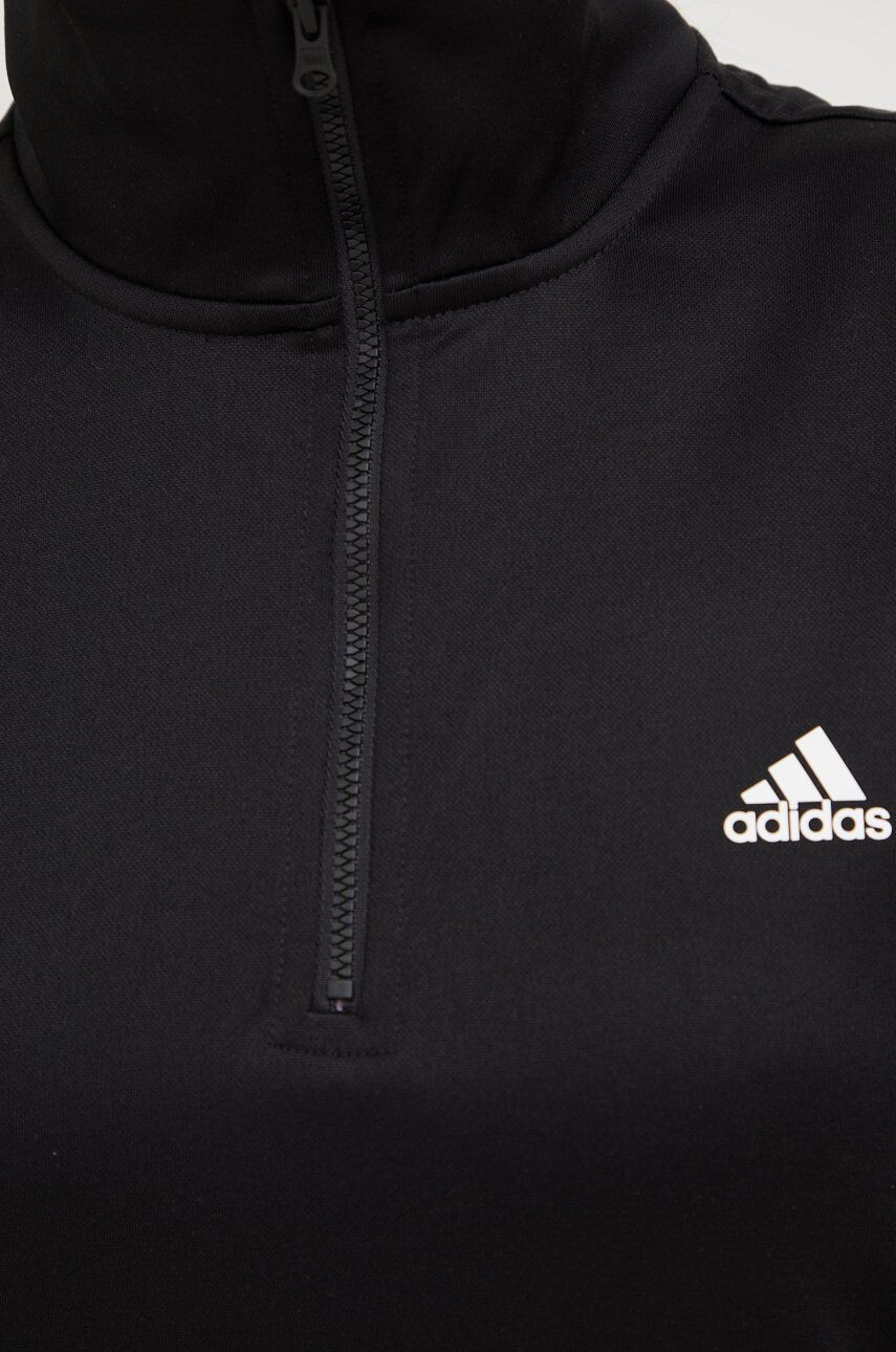 adidas Performance Tréningová mikina dámska čierna farba jednofarebná - Pepit.sk