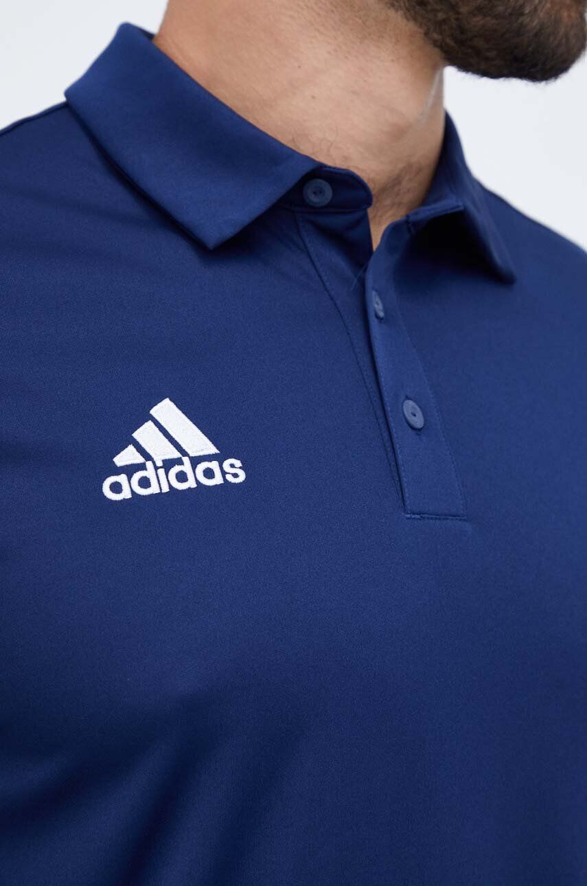 adidas Performance Tréningová polokošeľa Entrada 22 tmavomodrá farba s potlačou - Pepit.sk