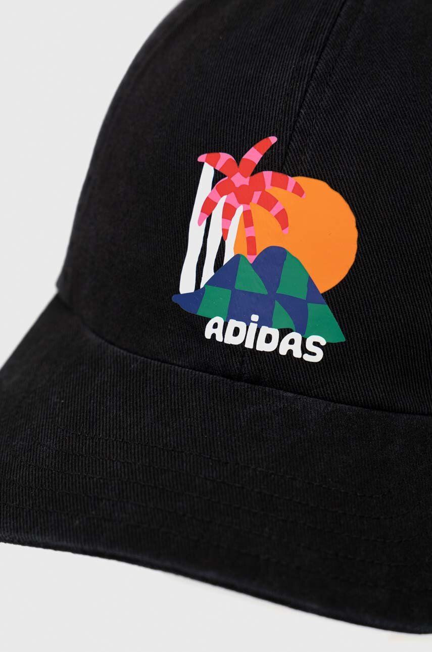 adidas Šiltovka FARM čierna farba s potlačou - Pepit.sk