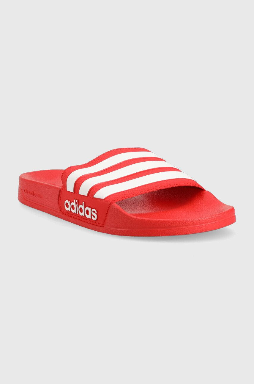 adidas Šľapky zelená farba - Pepit.sk