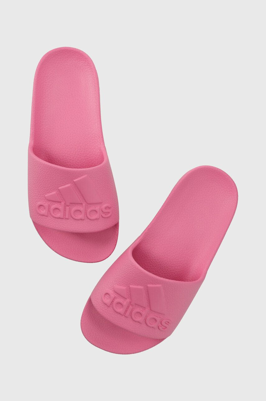 adidas Šľapky ružová farba - Pepit.sk