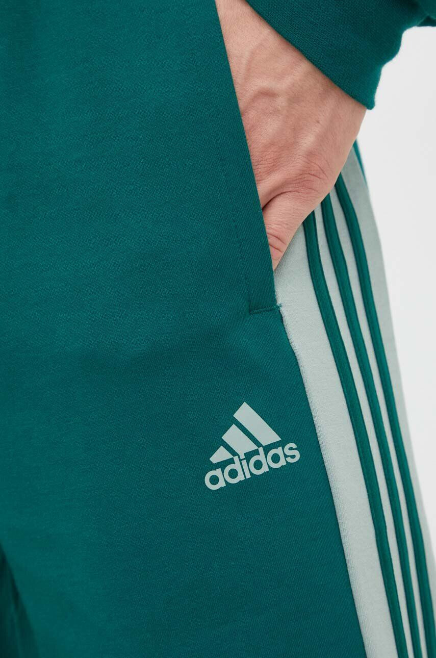 adidas Tepláková súprava pánsky zelená farba - Pepit.sk