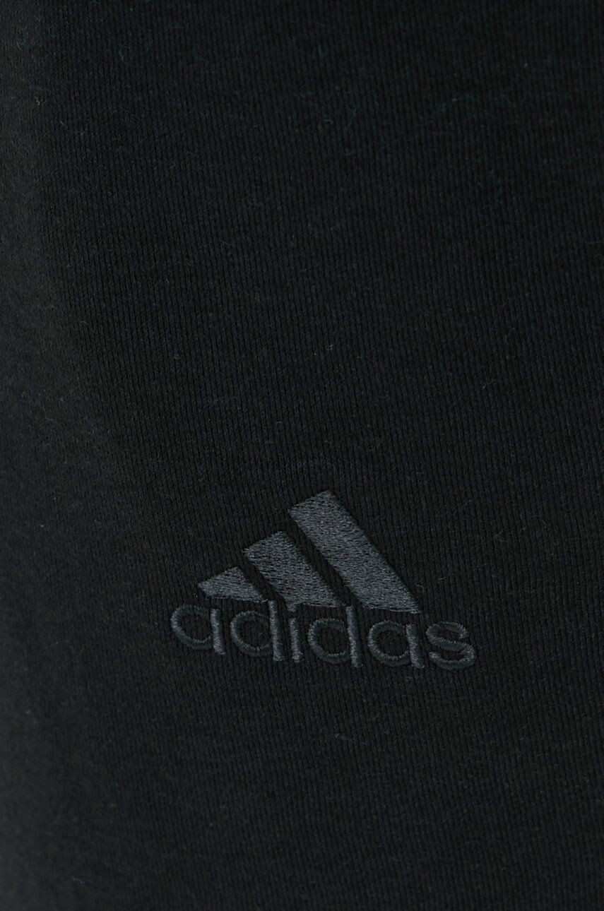 adidas Tepláky pánske čierna farba s potlačou - Pepit.sk