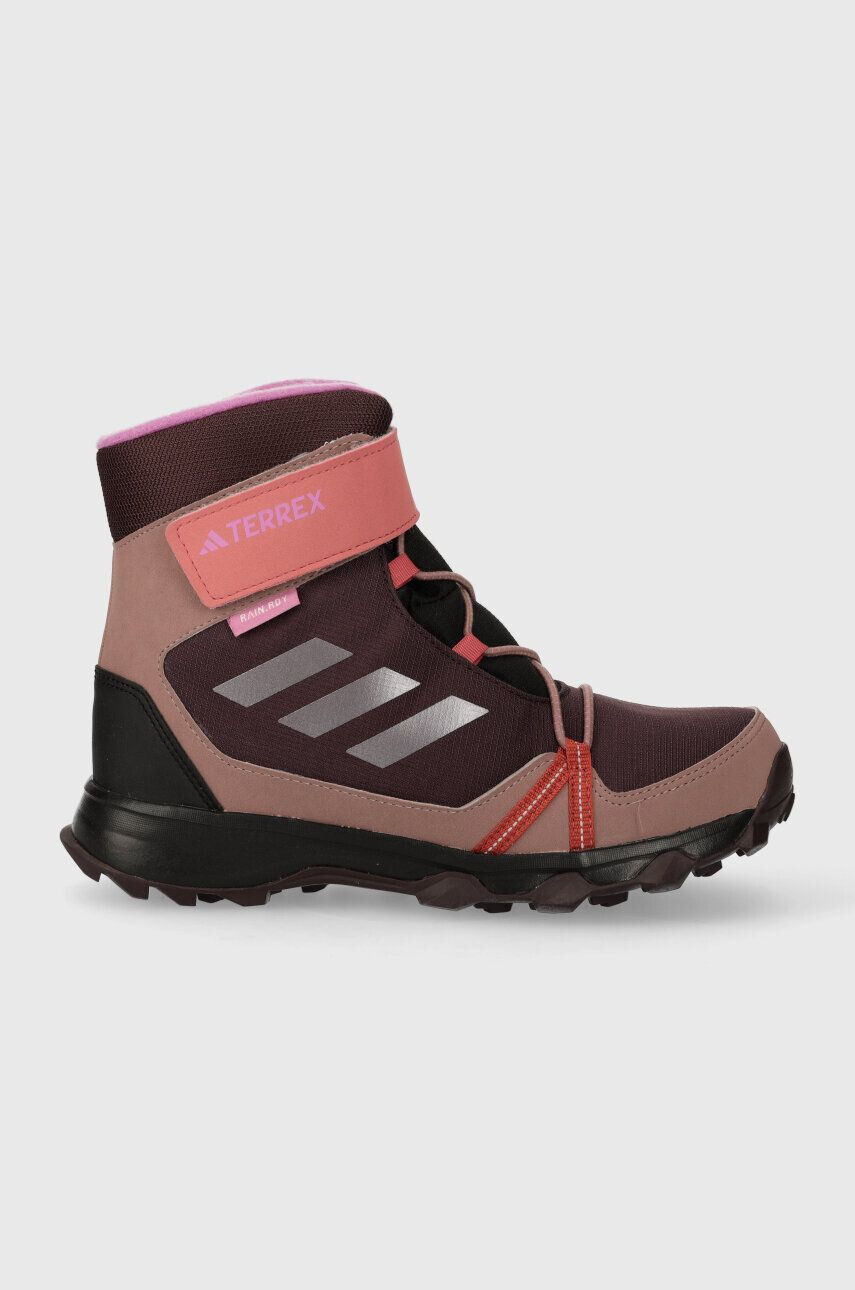 adidas TERREX Detské topánky TERREX SNOW CF R.RD fialová farba - Pepit.sk