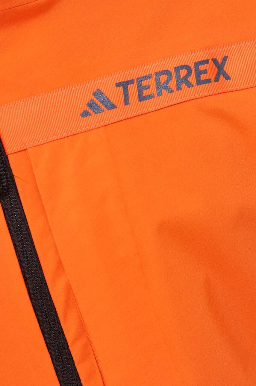 adidas TERREX Nepremokavá bunda Multi Rain.RDY pánska oranžová farba prechodná - Pepit.sk