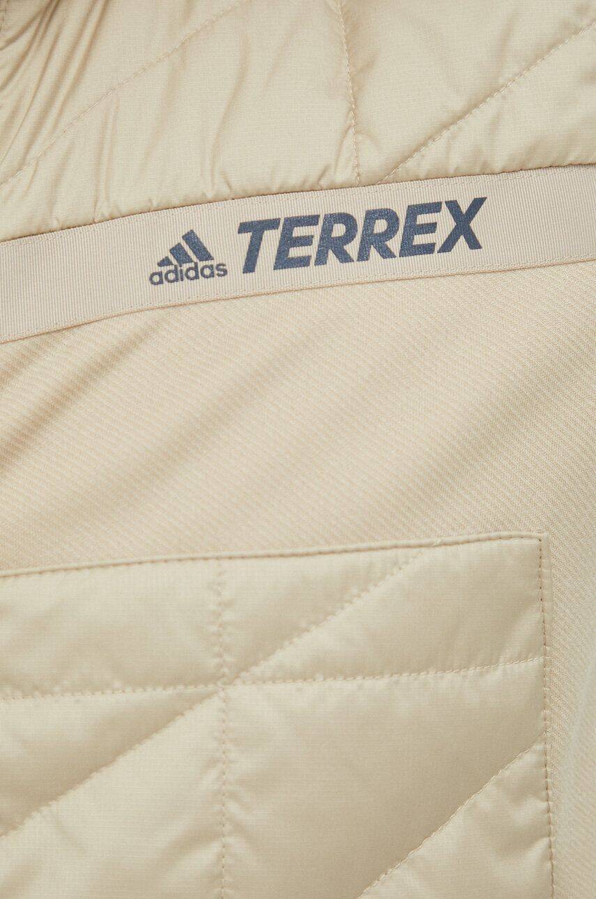 adidas TERREX Športová bunda Multi Hybrid béžová farba - Pepit.sk