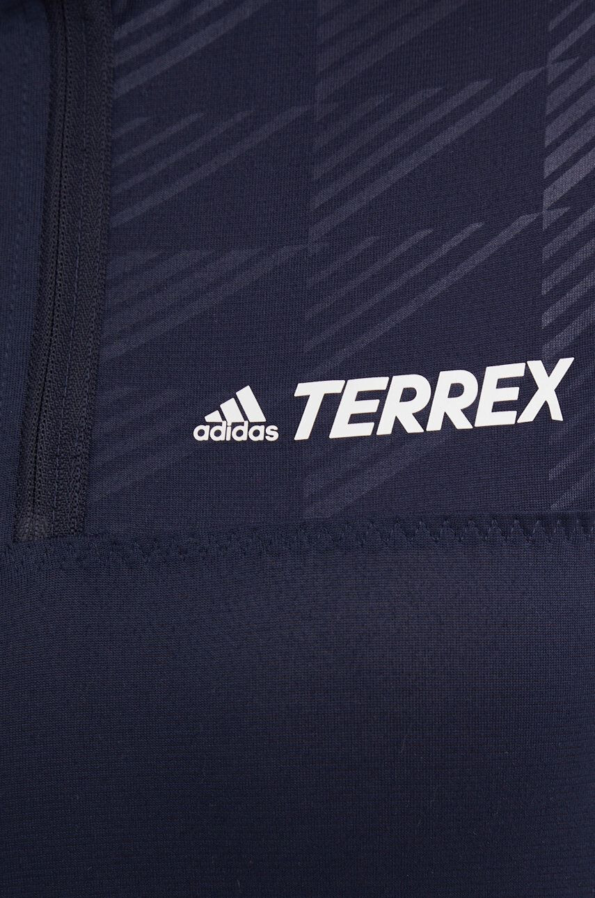 adidas TERREX Športová mikina Multi dámska tmavomodrá farba jednofarebná - Pepit.sk