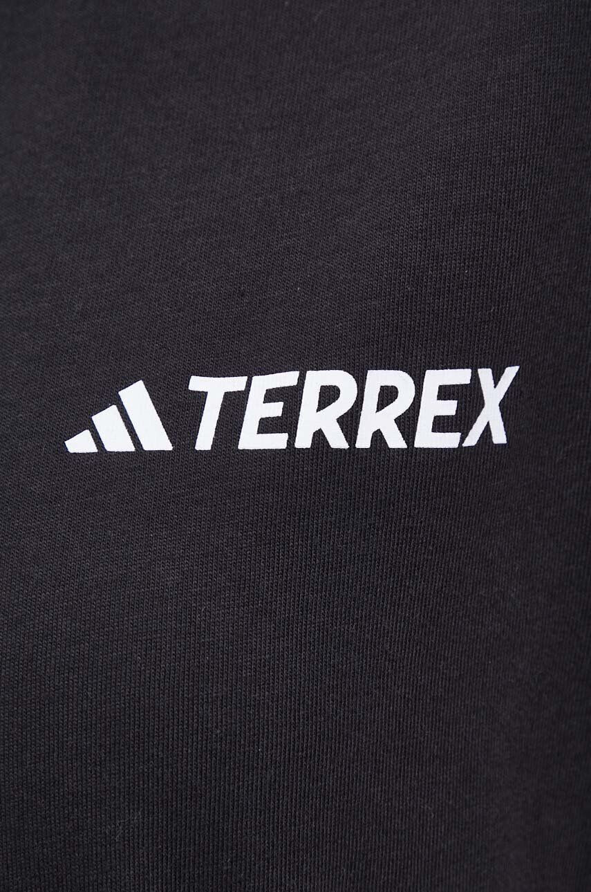 adidas TERREX Tričko Graphic MTN 2.0 dámske čierna farba - Pepit.sk