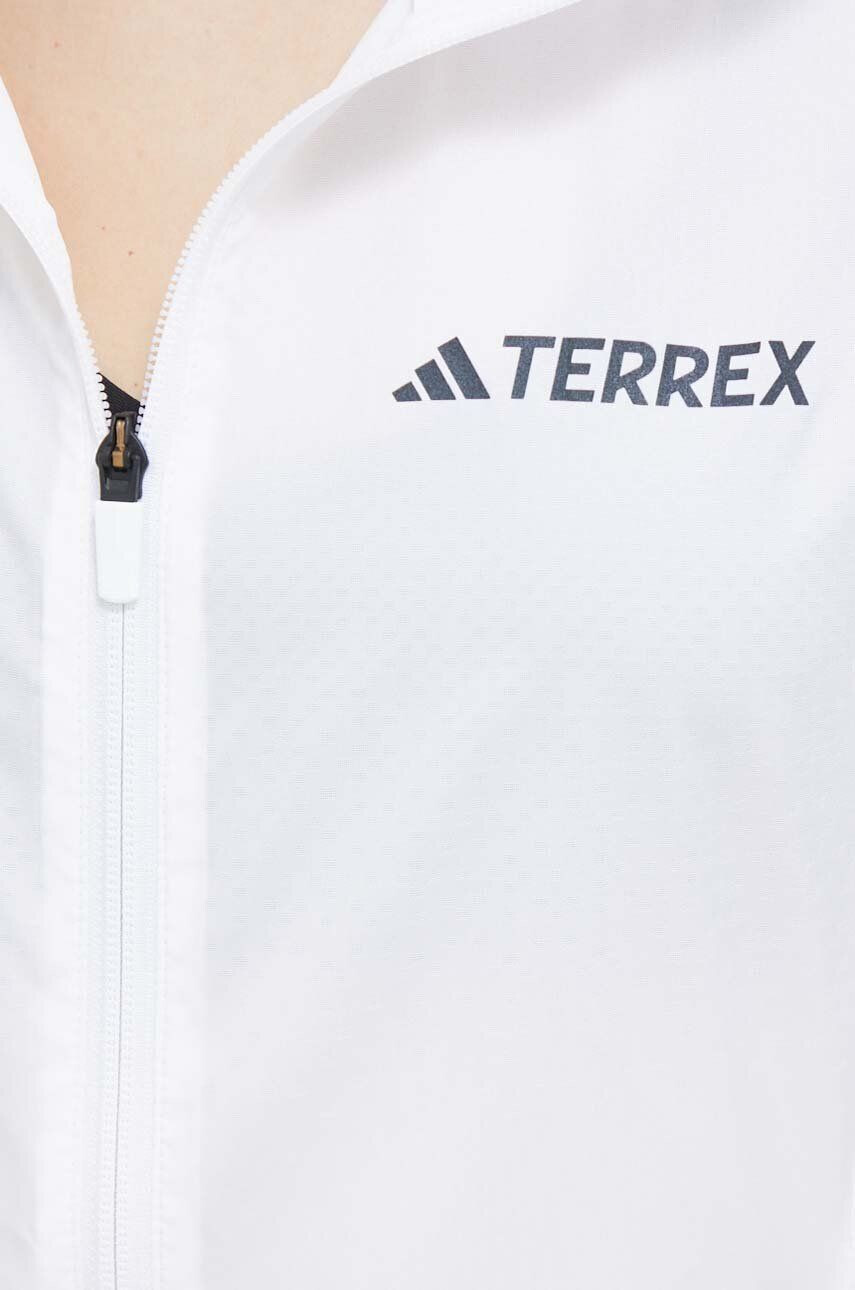 adidas TERREX Vetrovka Xperior Windweave biela farba - Pepit.sk