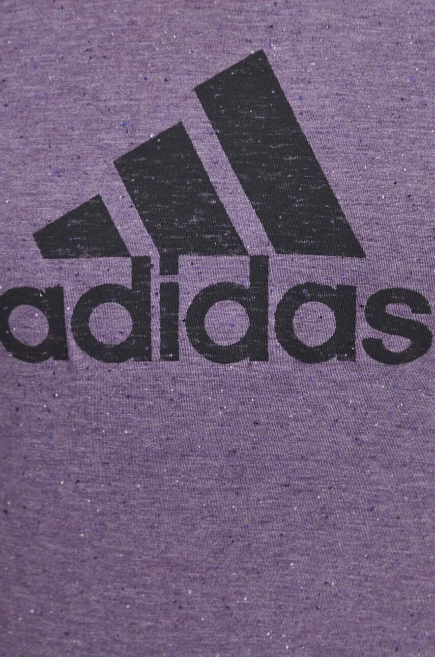 adidas Tričko dámsky fialová farba - Pepit.sk