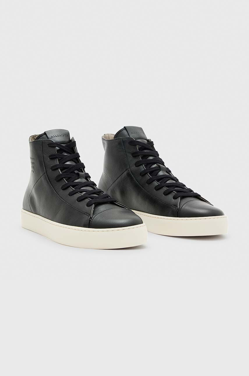 AllSaints Kožené tenisky Slone High Top - Pepit.sk