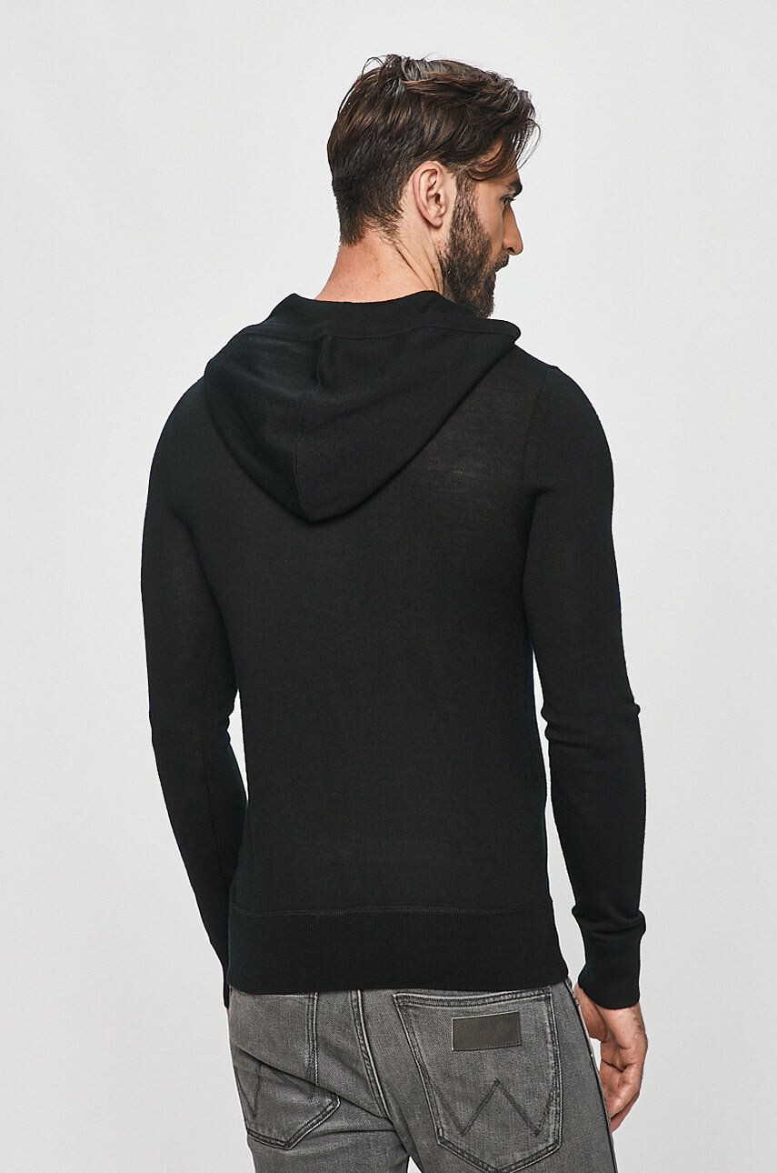 AllSaints Mikina Mode Merino Zip Hood - Pepit.sk