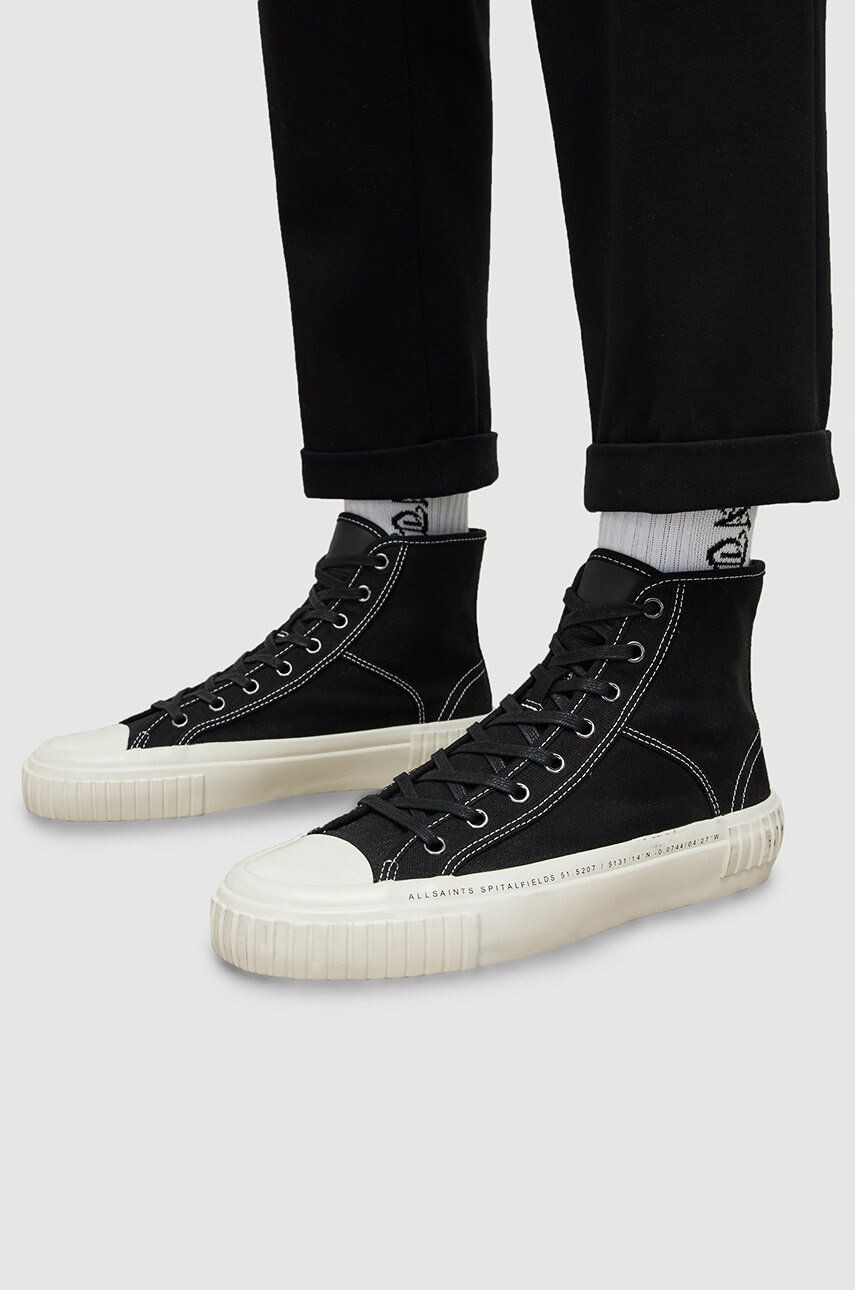 AllSaints Tenisky Douglas Script High Top - Pepit.sk