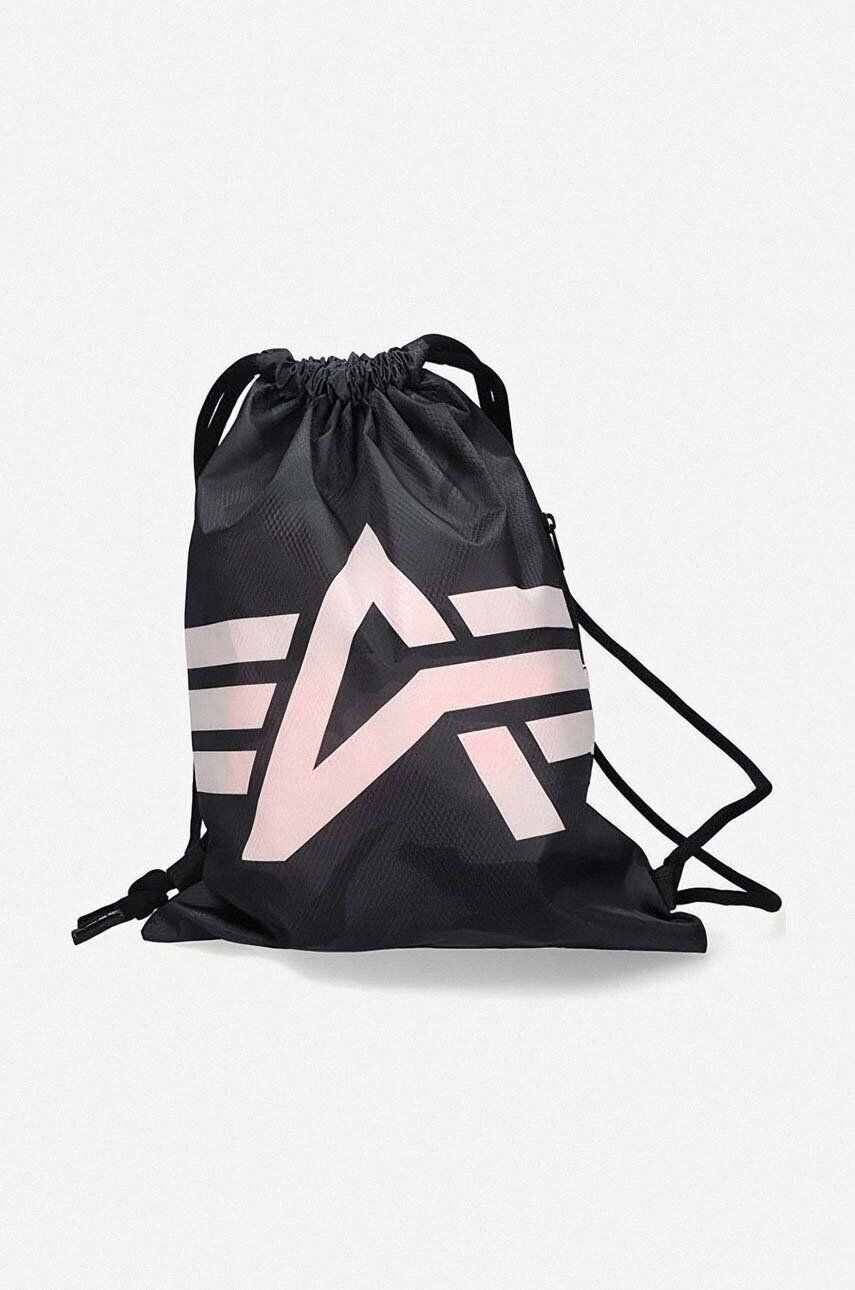 Alpha Industries Ruksak Basic Gym Bag 198903.125-black čierna farba vzorovaný - Pepit.sk