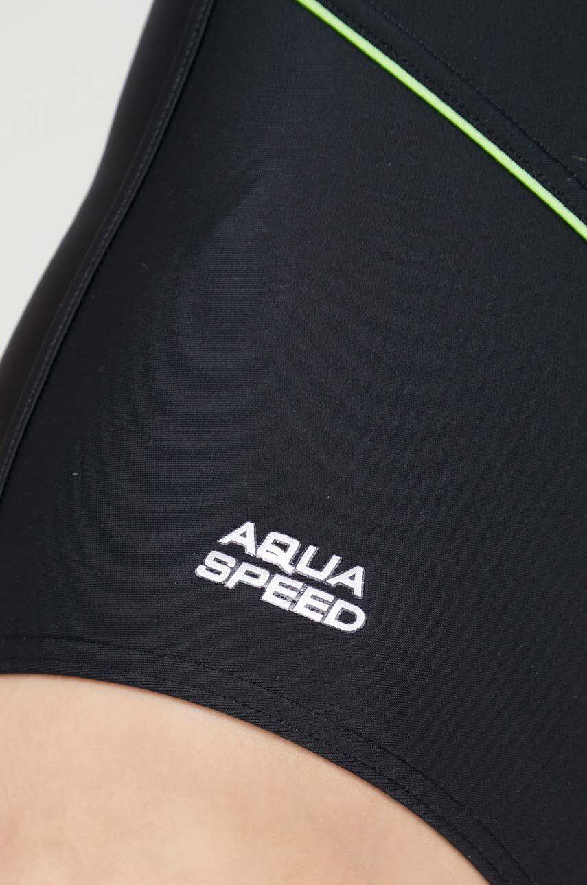 Aqua Speed Jednodielne plavky Sophie čierna farba vystužený košík - Pepit.sk