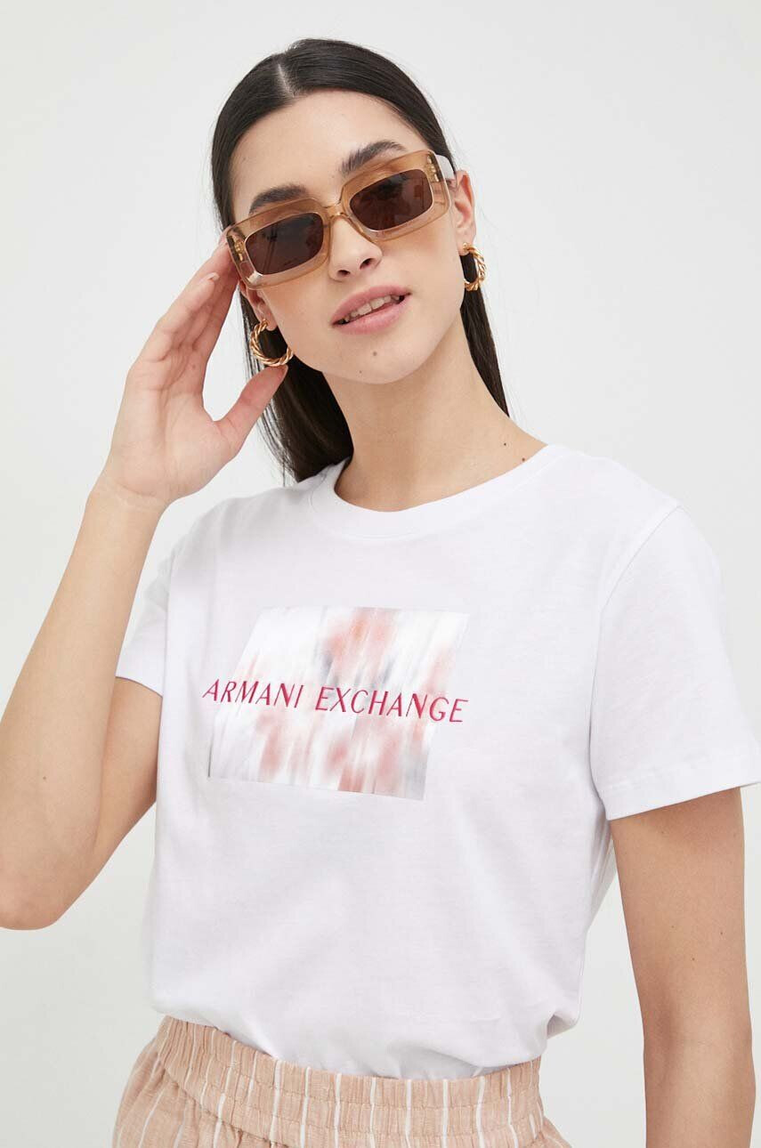 Armani Exchange Bavlnené tričko - Pepit.sk