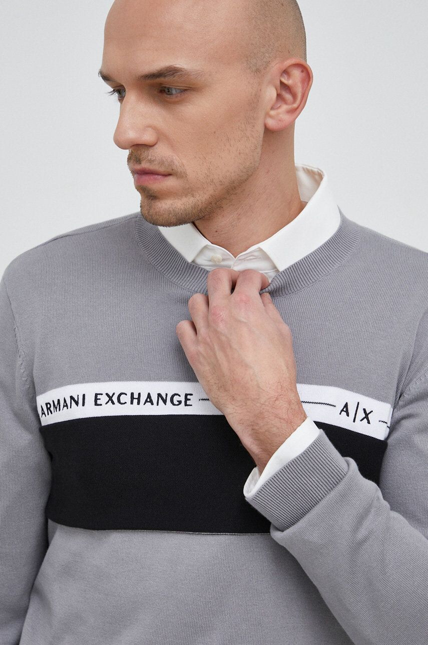 Armani Exchange Bavlnený sveter - Pepit.sk