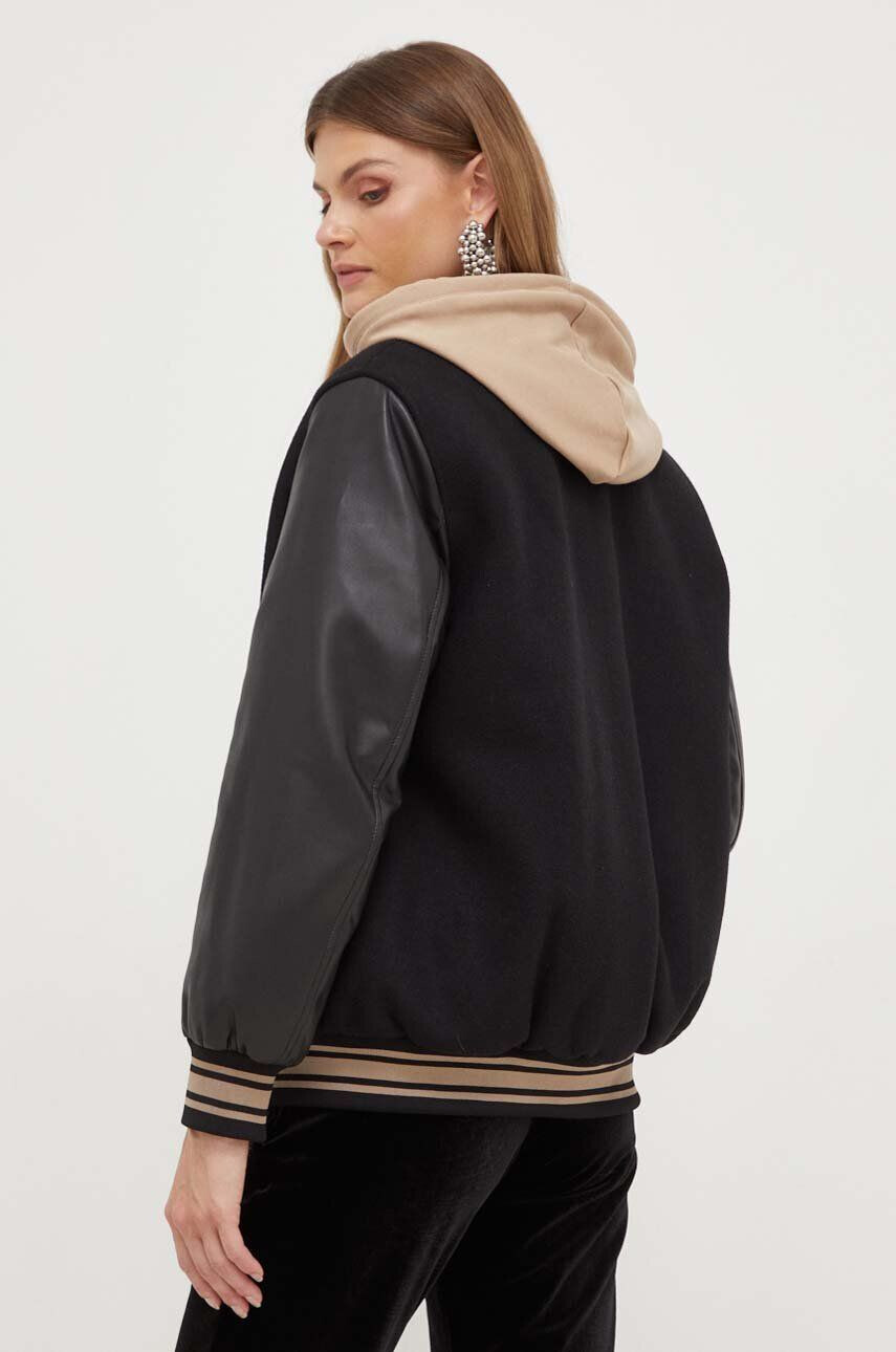 Armani Exchange Bunda bomber s prímesou vlny - Pepit.sk