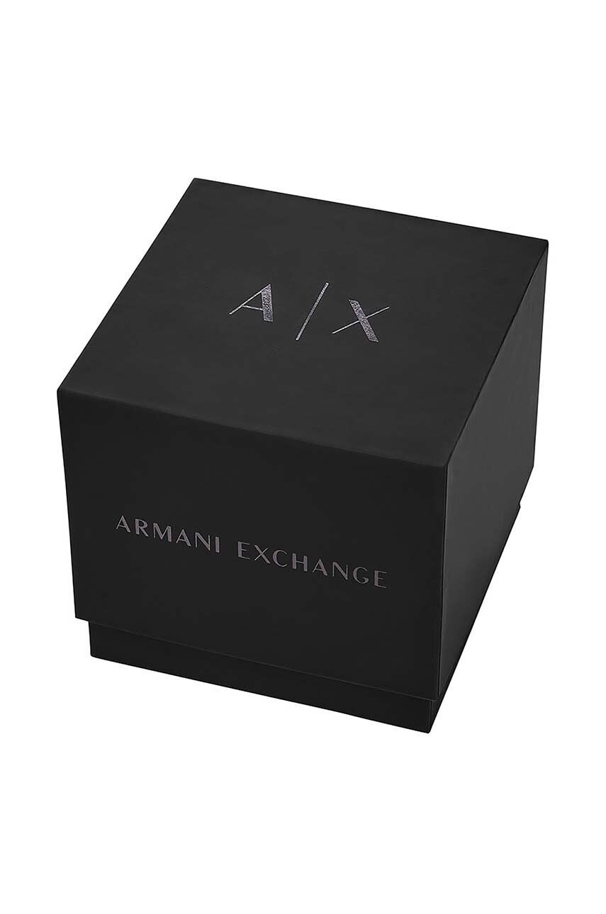 Armani Exchange Hodinky pánsky strieborná farba - Pepit.sk