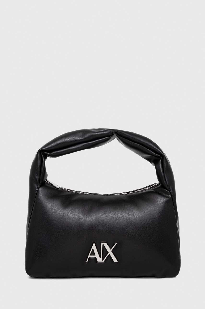 Armani Exchange Kabelka čierna farba - Pepit.sk