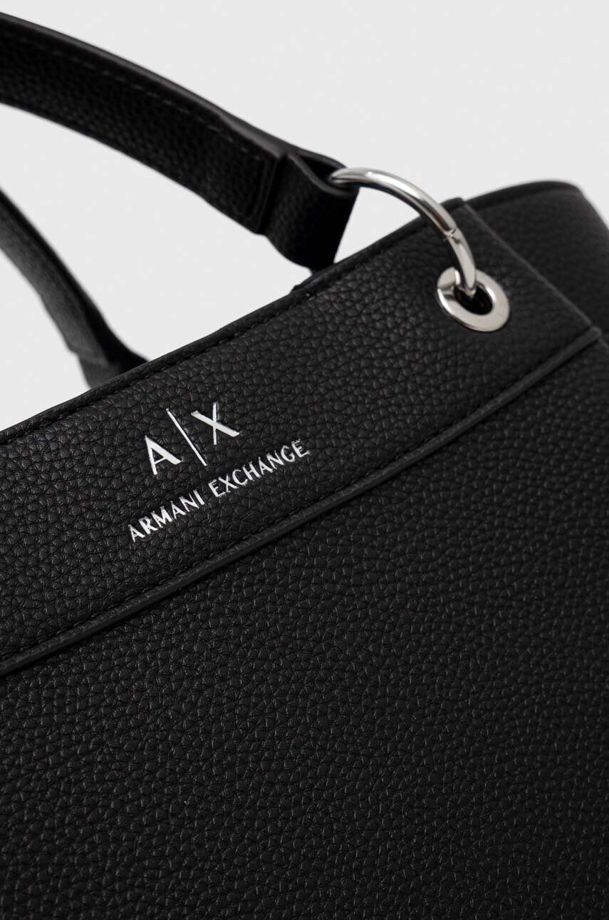 Armani Exchange Kabelka čierna farba - Pepit.sk