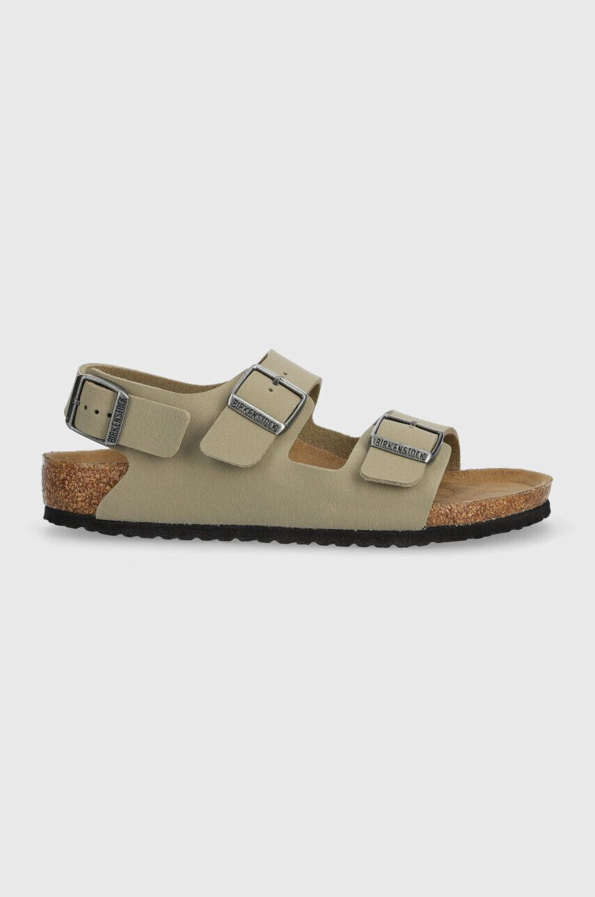 Birkenstock Detské sandále Milano 1023440-sand dámske béžová farba - Pepit.sk