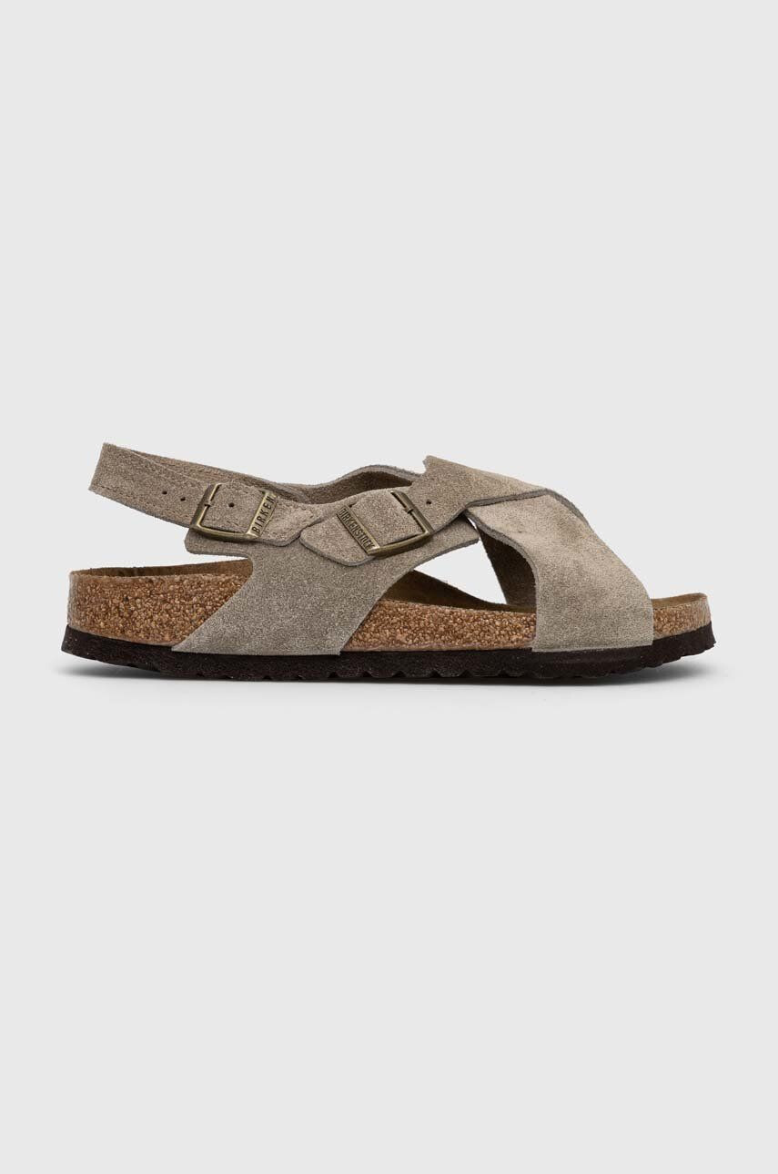 Birkenstock Kožené sandále Tulum SFB dámske béžová farba 1024110 - Pepit.sk