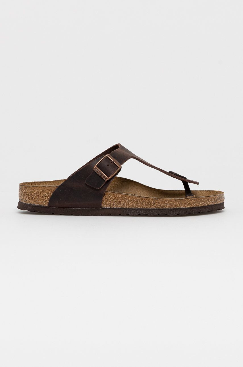 Birkenstock Kožené žabky - Pepit.sk