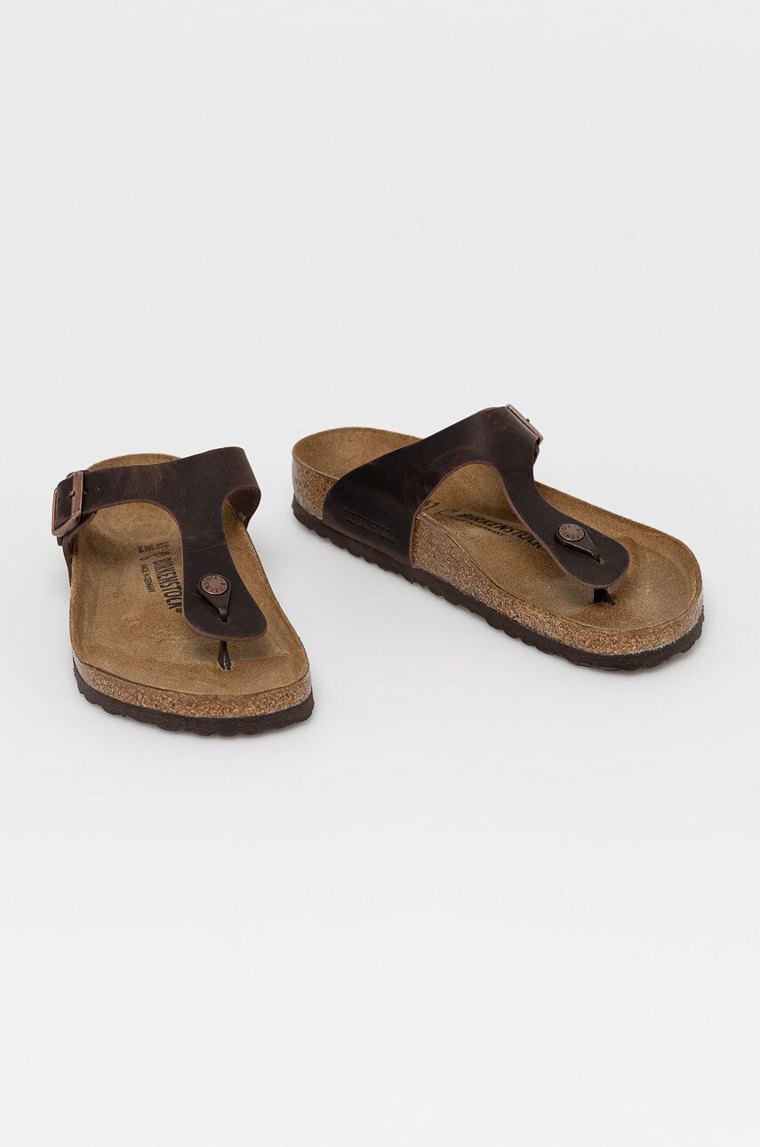 Birkenstock Kožené žabky - Pepit.sk