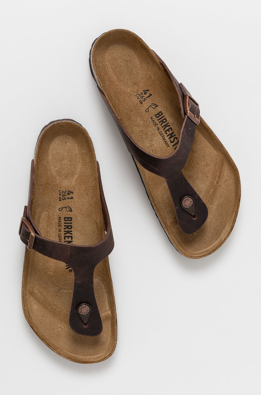 Birkenstock Kožené žabky - Pepit.sk