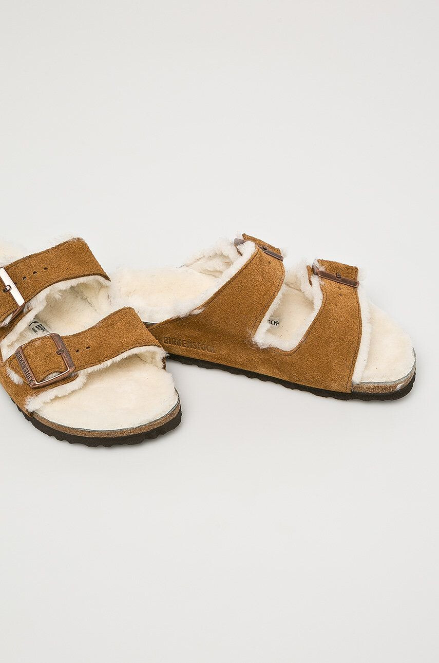 Birkenstock Papuče Arizona 1001135-Mink hnedá farba - Pepit.sk