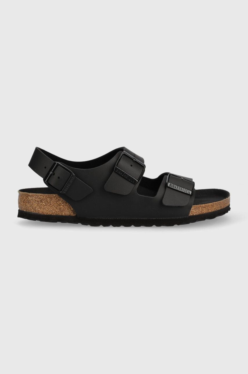 Birkenstock Sandále Milano pánske čierna farba 1024997 - Pepit.sk