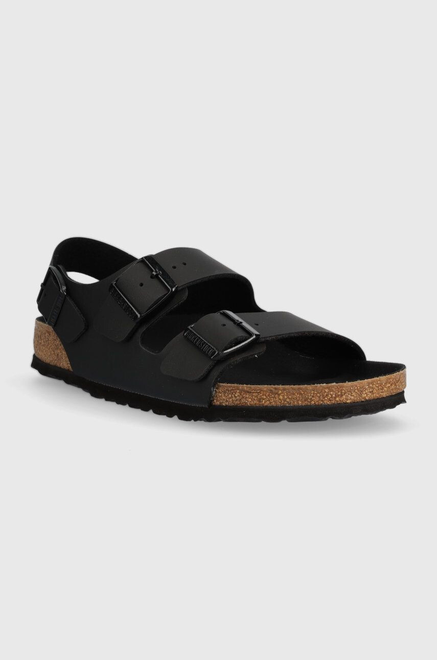 Birkenstock Sandále Milano pánske čierna farba 1024997 - Pepit.sk