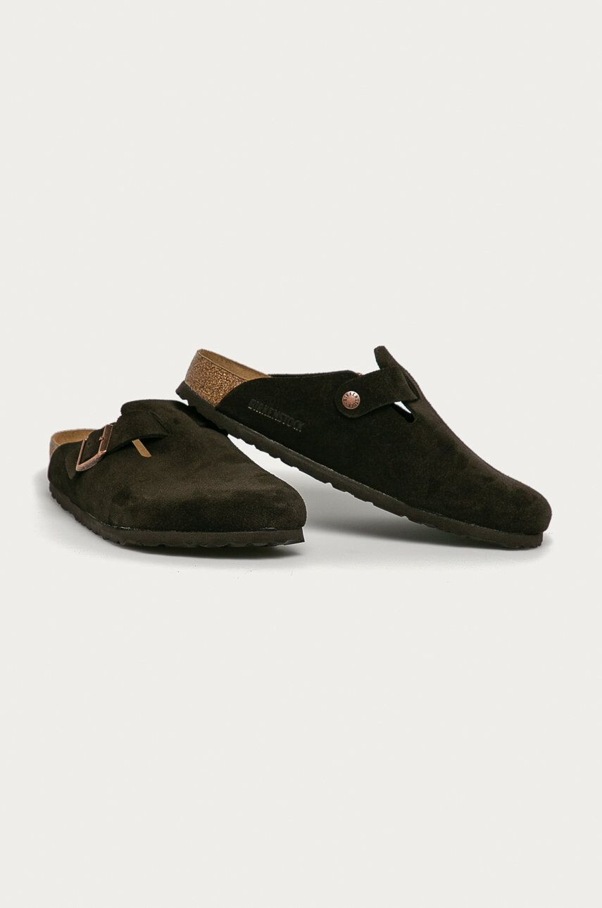 Birkenstock Semišové šľapky Boston - Pepit.sk