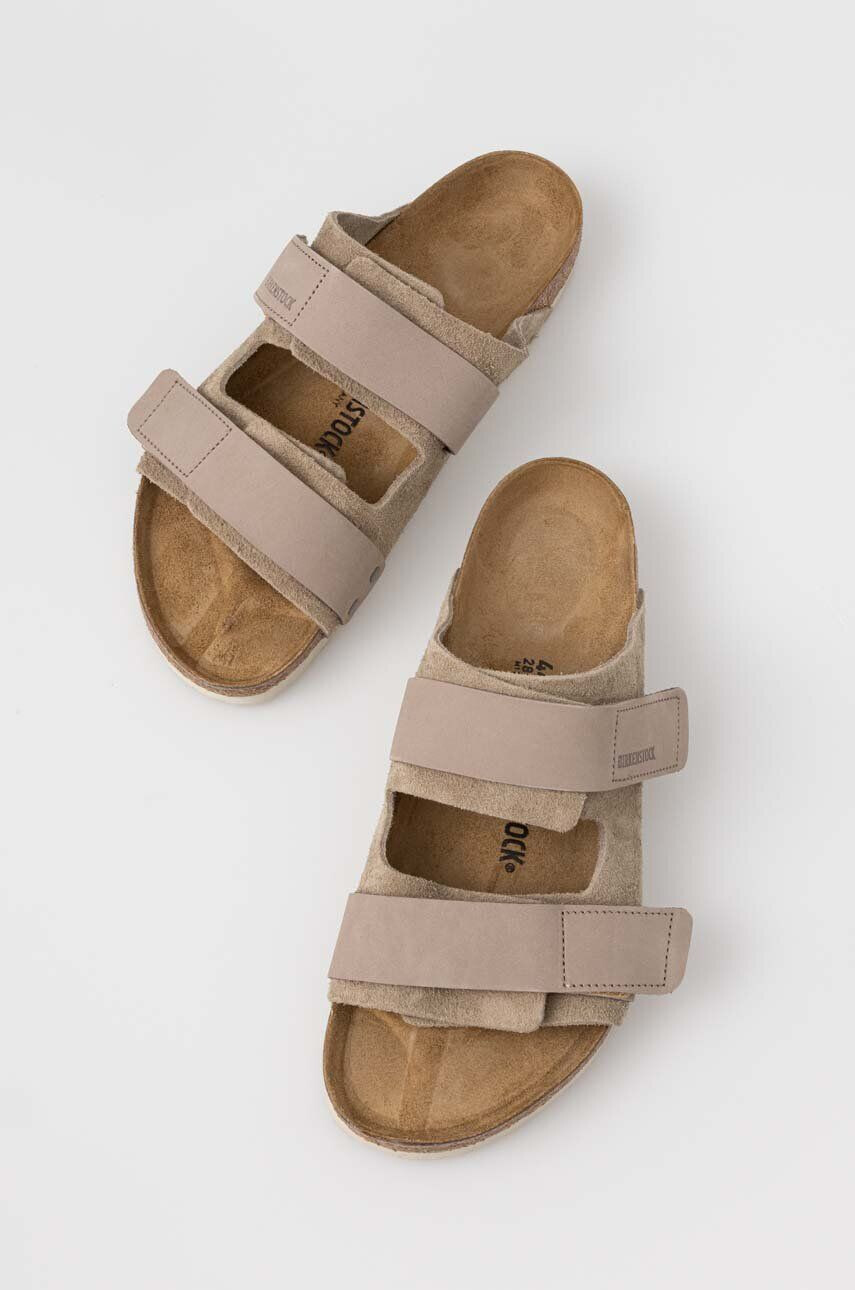 Birkenstock Semišové šľapky Uji dámske čierna farba 1024810 - Pepit.sk