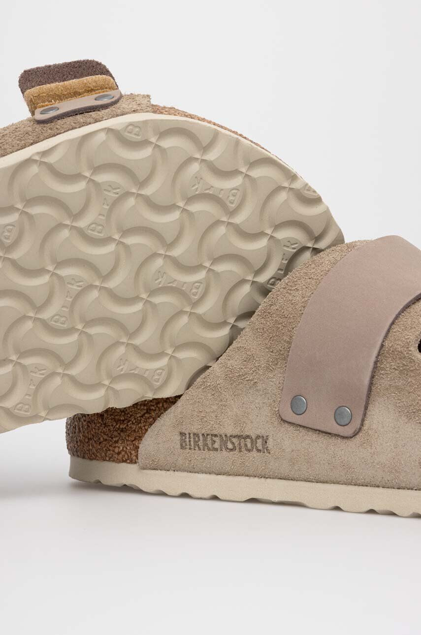 Birkenstock Semišové šľapky Uji dámske čierna farba 1024810 - Pepit.sk