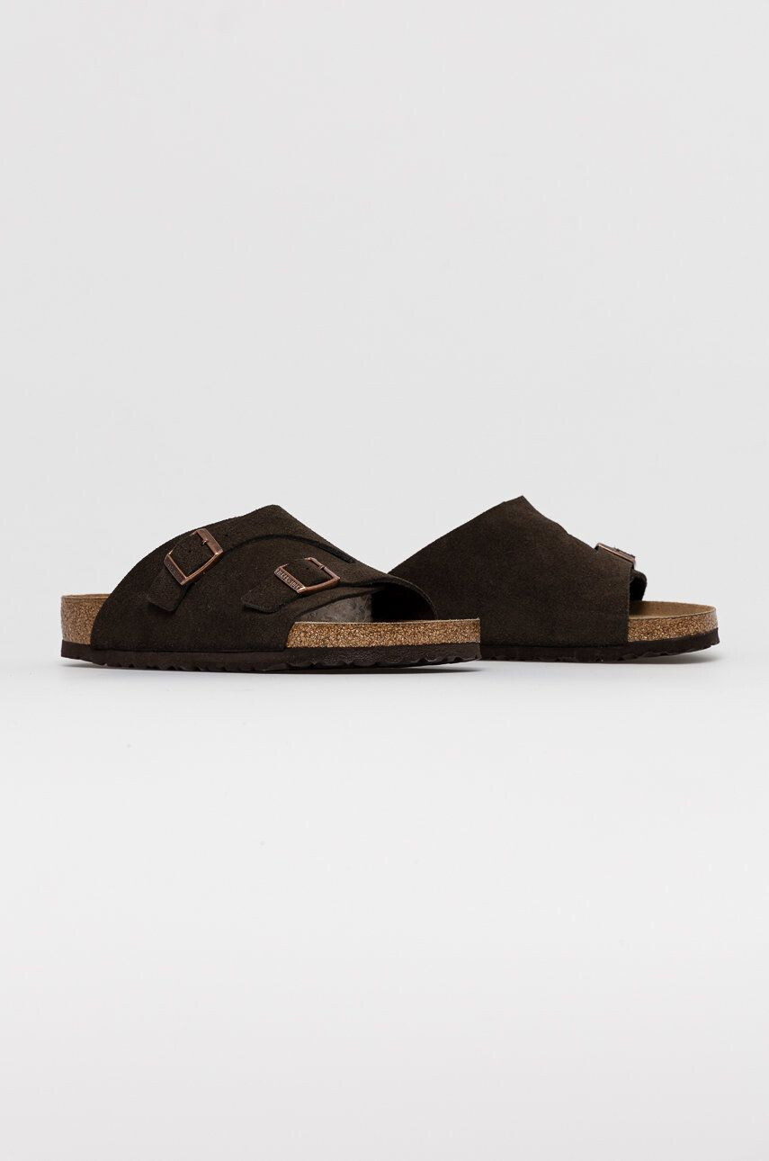 Birkenstock Semišové šľapky Zürich - Pepit.sk