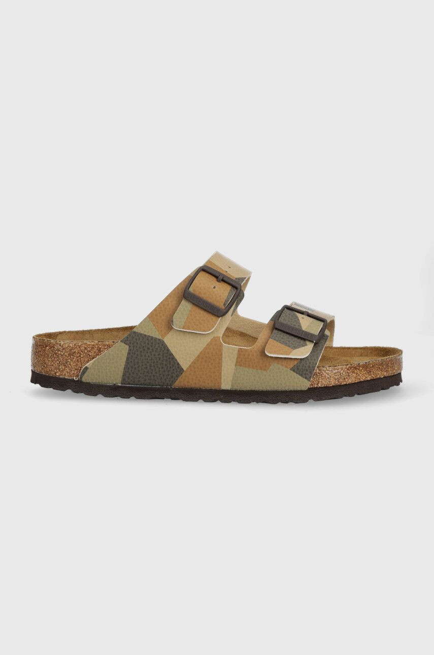 Birkenstock Šľapky ARIZONA SFB pánske zelená farba 1024651 - Pepit.sk