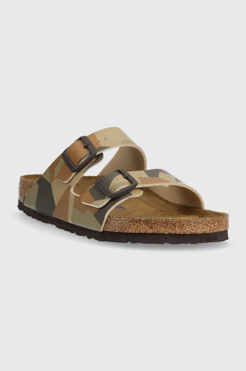 Birkenstock Šľapky ARIZONA SFB pánske zelená farba 1024651 - Pepit.sk